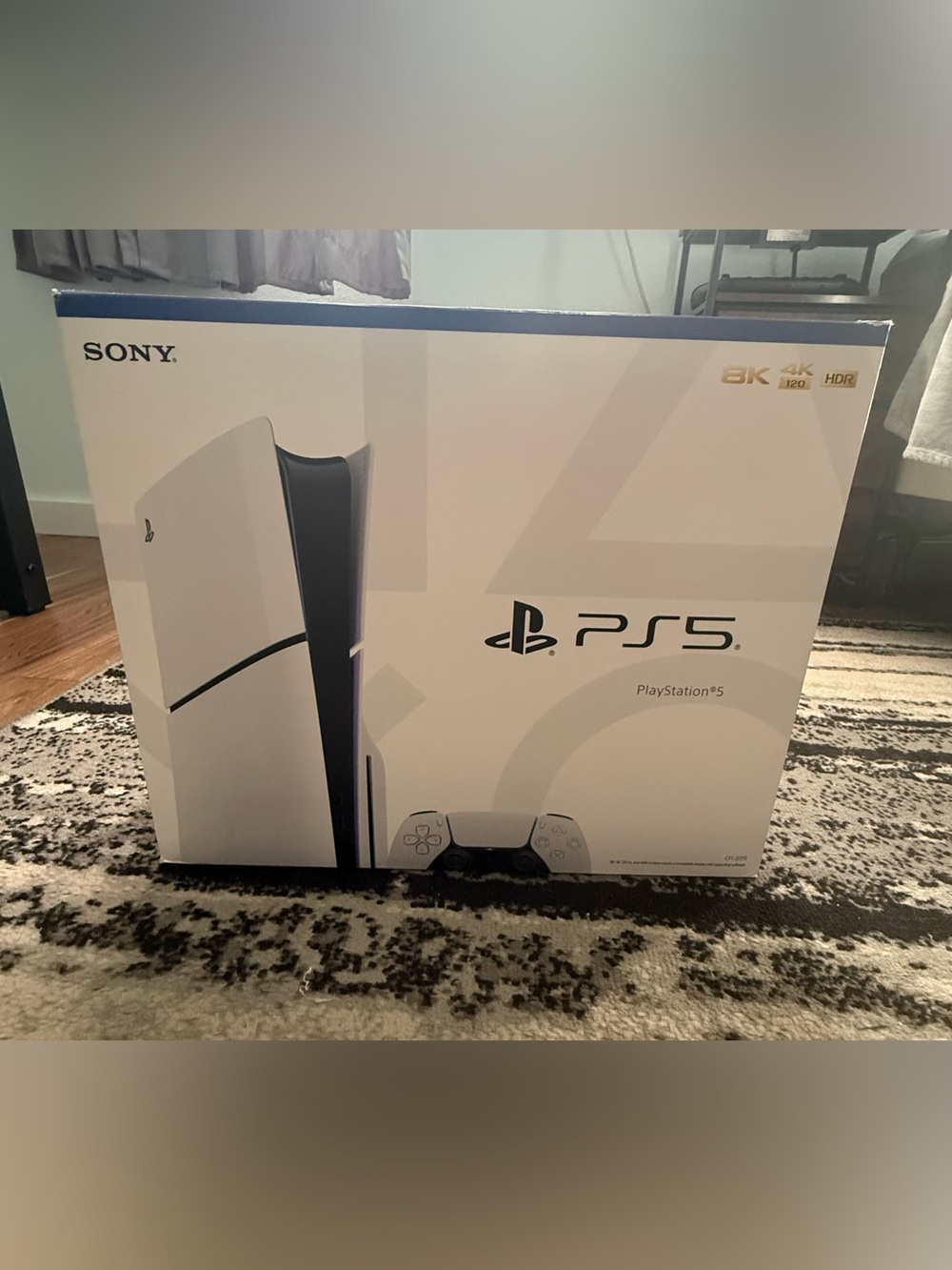 Sony PS5 Console in White and Black
